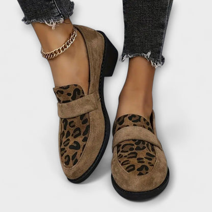 Stylish Leopard Print High Heel Shoes for Women
