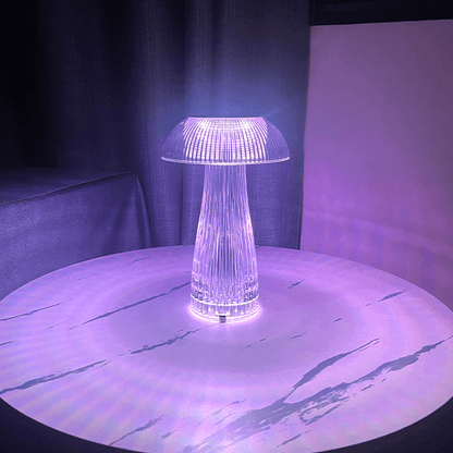 Rechargeable Crystal Jellyfish Table Lamp