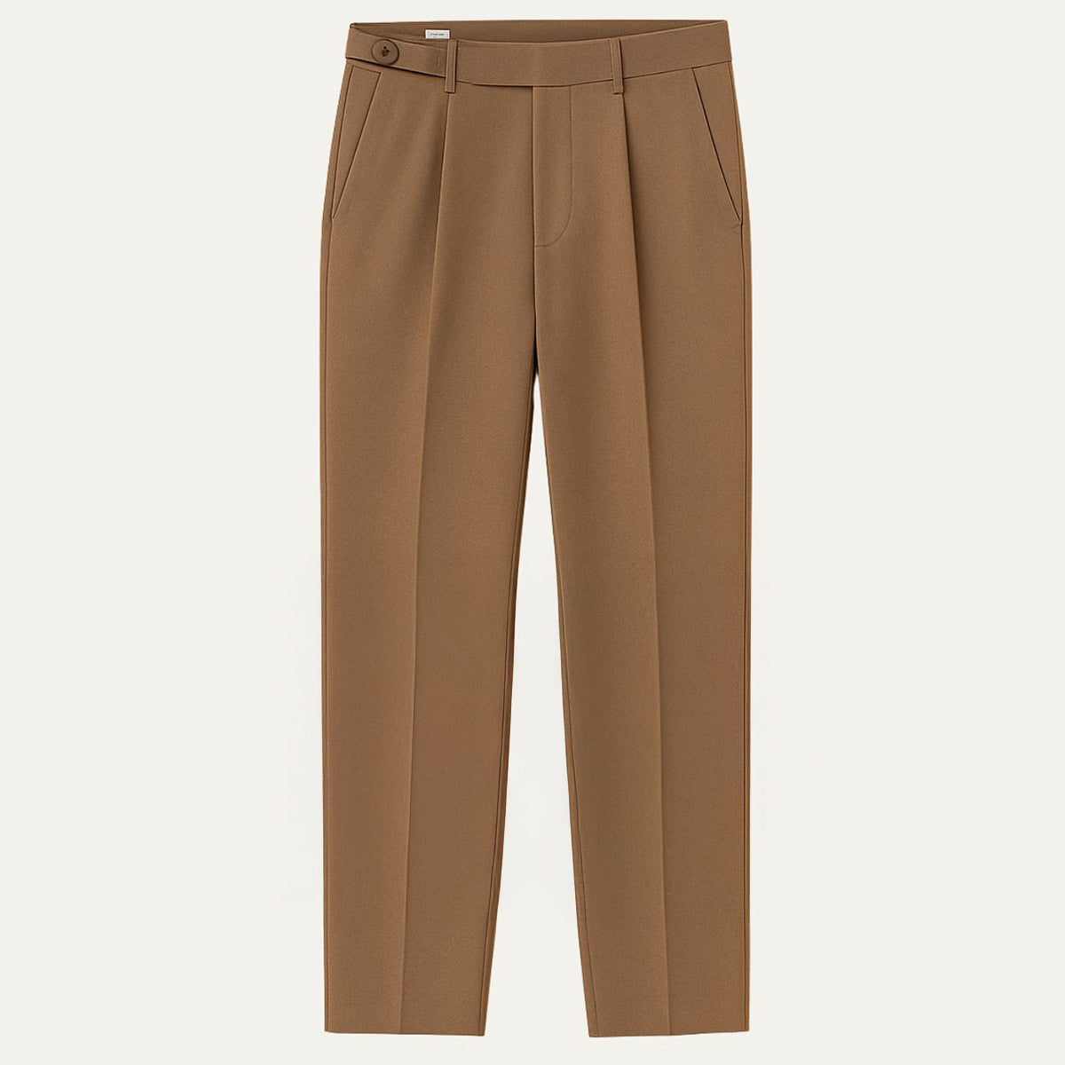 Classic Fit Pleated Mens Trousers - OutfitLondon