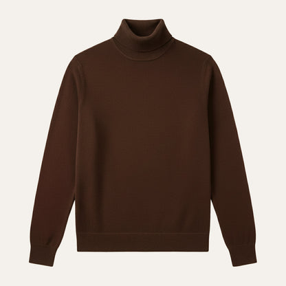 Traditional Men's Crew Neck Knitted Sweater
