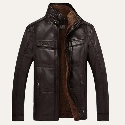 Classic Genuine Leather Mens Jacket - OutfitLondon
