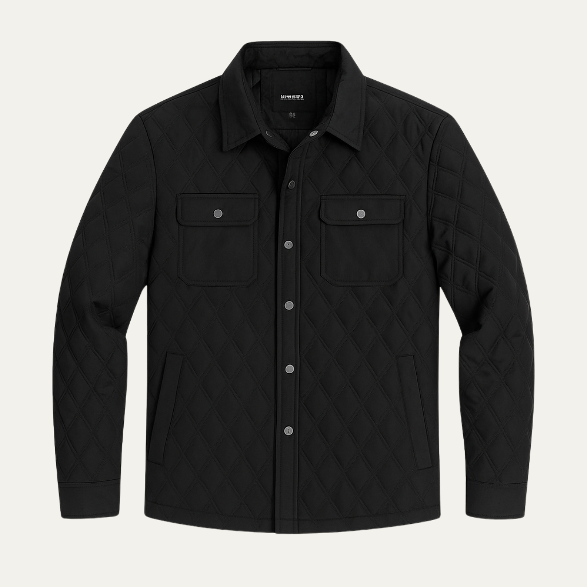 Slim Fit Men's Quilted Padded Lightweight Jacket - OutfitLondon