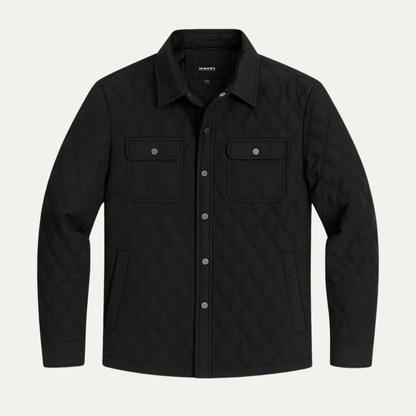 Slim Fit Men's Quilted Padded Lightweight Jacket - OutfitLondon