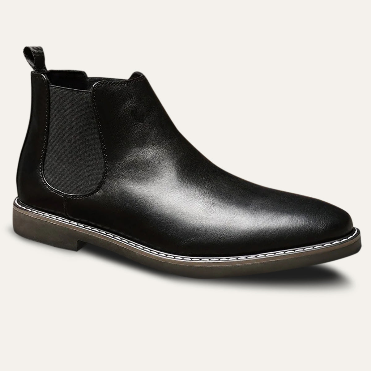 Timeless Men's Genuine Leather Chelsea Boots