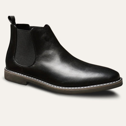 Timeless Men's Genuine Leather Chelsea Boots