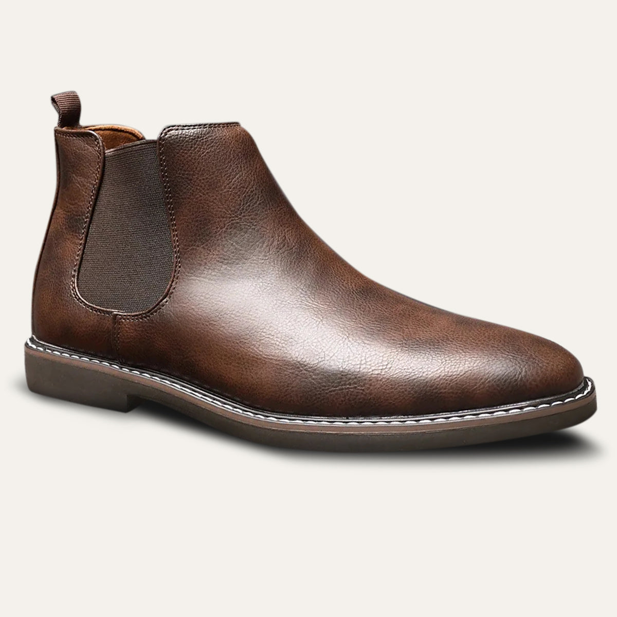 Timeless Men's Genuine Leather Chelsea Boots