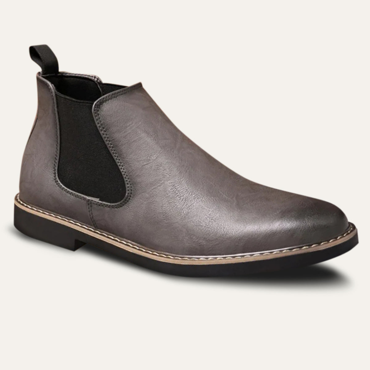 Timeless Men's Genuine Leather Chelsea Boots