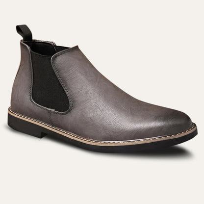 Timeless Men's Genuine Leather Chelsea Boots