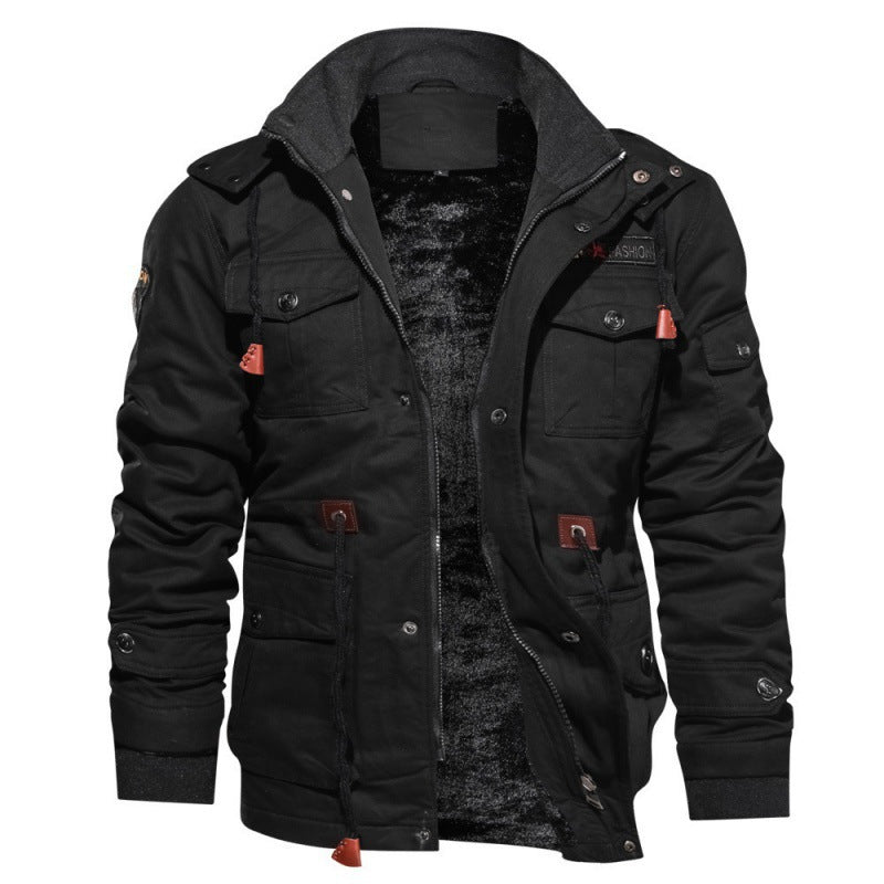 Warm Insulated Mens Winter Coat - Finn - OutfitLondon