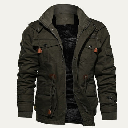Warm Waterproof Insulated Mens Parka Jacket
