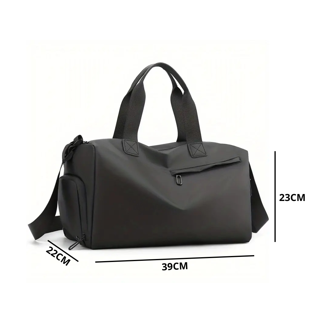 Waterproof Gym Bag with Shoe Pocket and Pockets