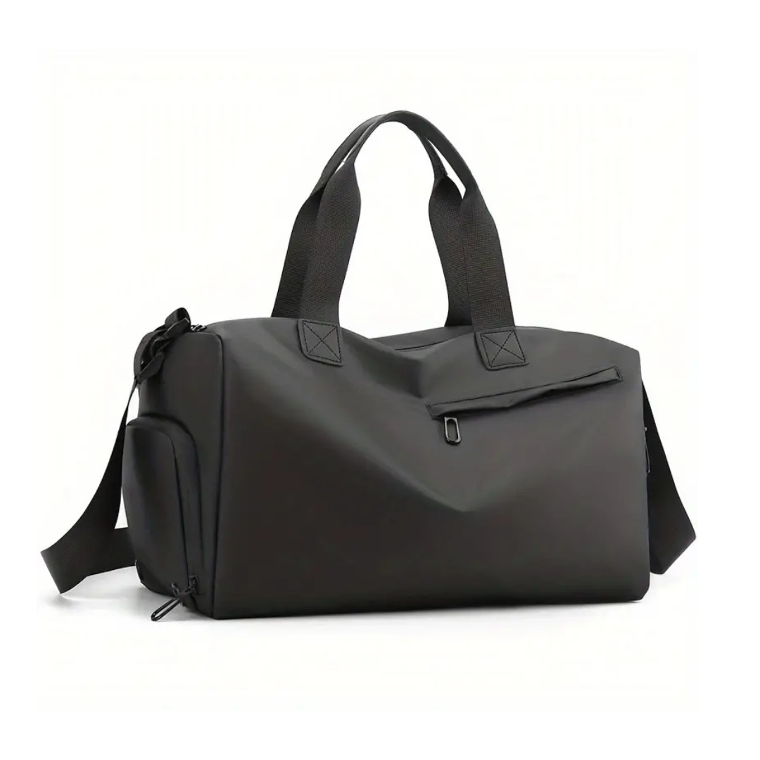 Waterproof Gym Bag with Shoe Pocket and Pockets