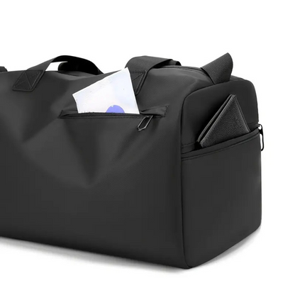 Waterproof Gym Bag with Shoe Pocket and Pockets