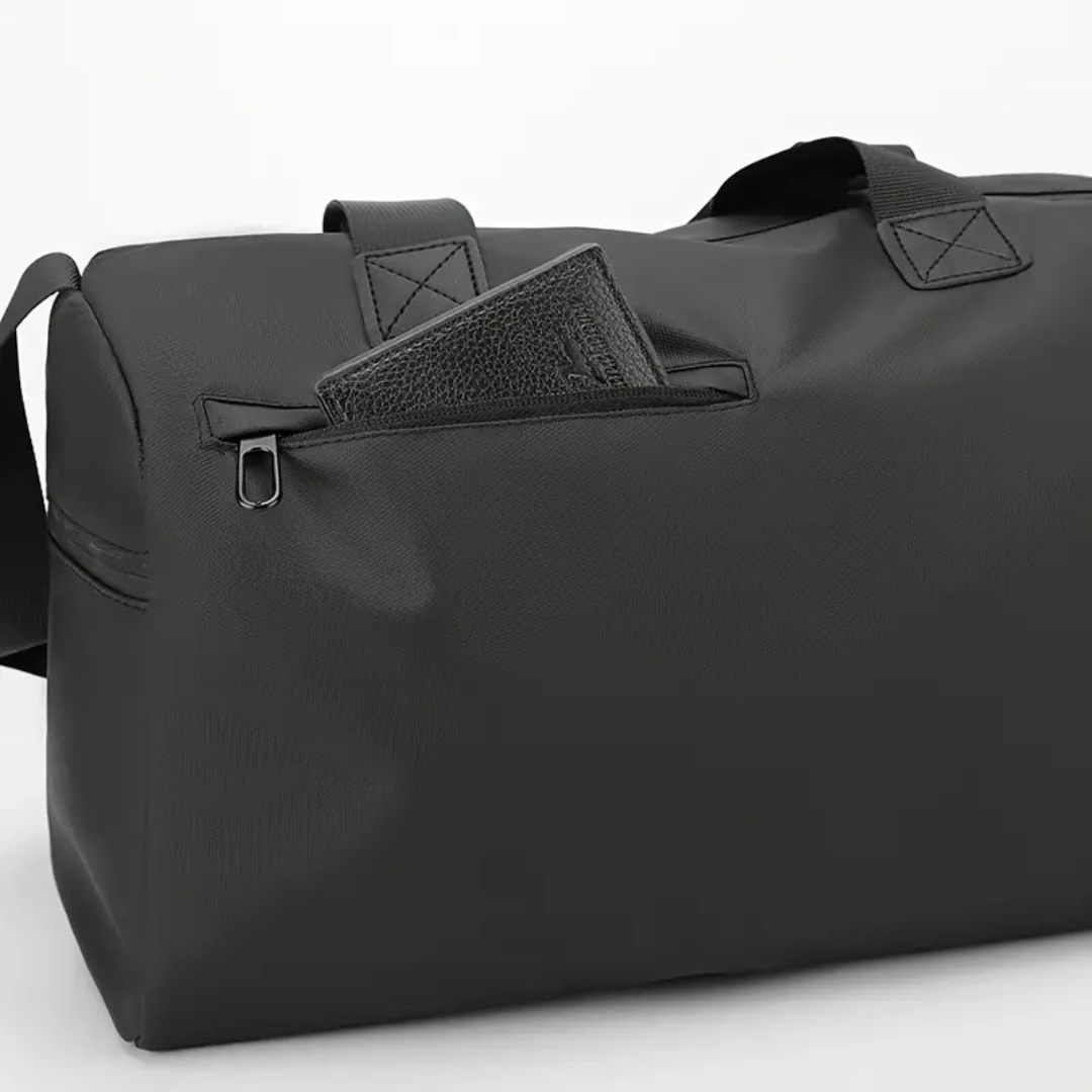 Waterproof Gym Bag with Shoe Pocket and Pockets