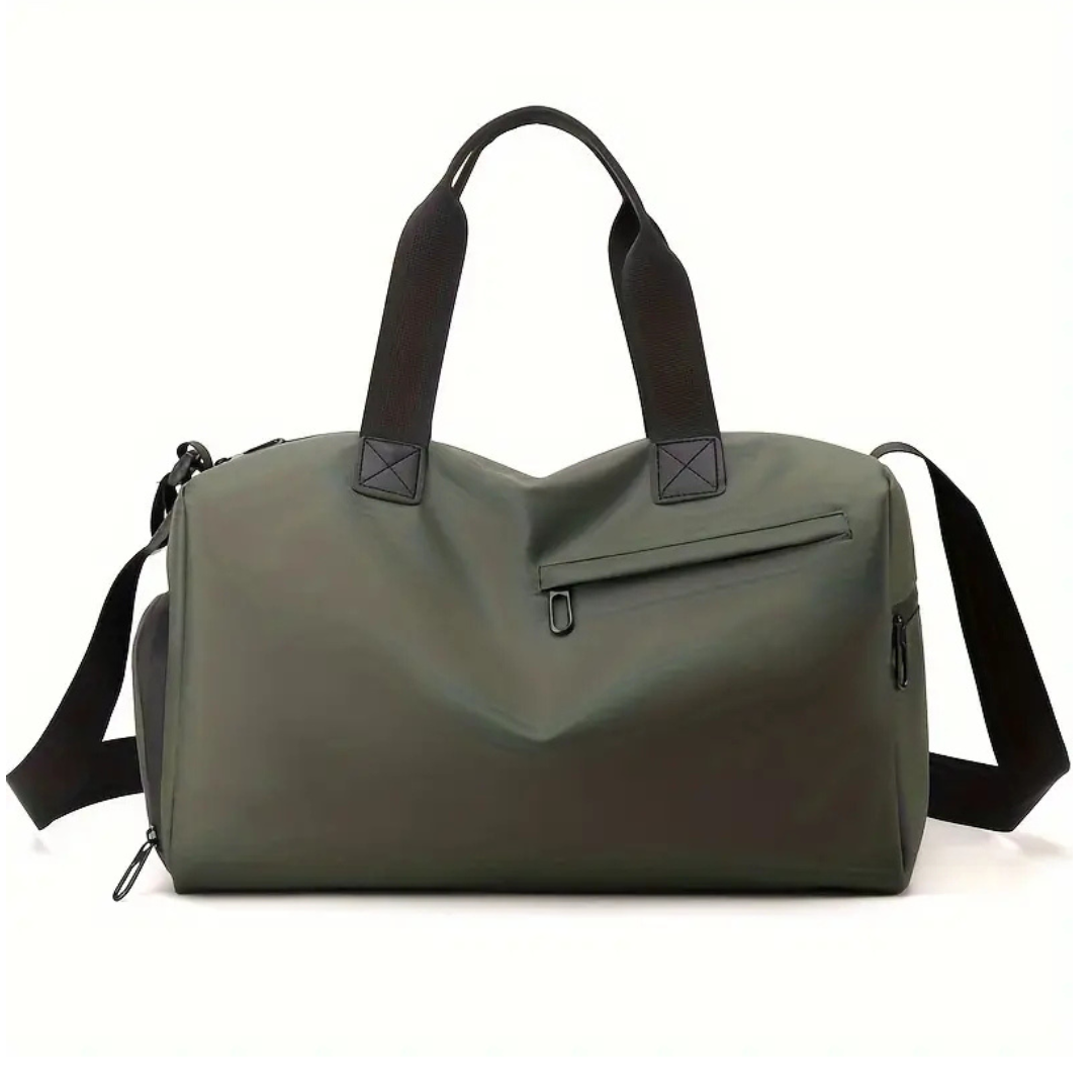 Waterproof Gym Bag with Shoe Pocket and Pockets