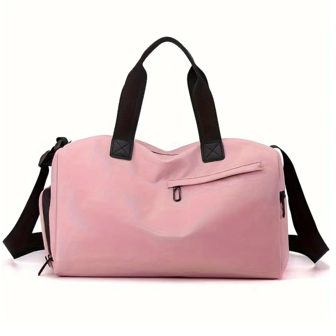 Waterproof Gym Bag with Shoe Pocket and Pockets