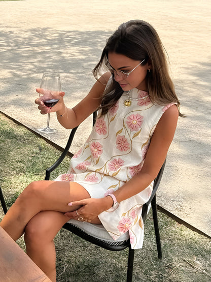 Casual Floral Maxi Sundress - OutfitLondon