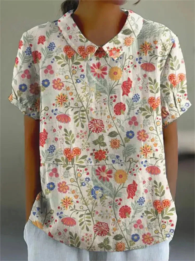 Classic Retro Patterned Shirt