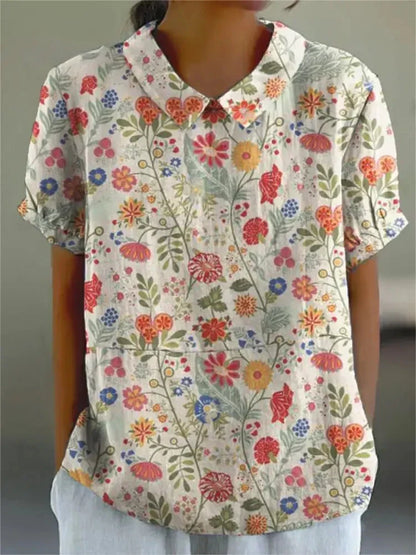 Classic Retro Patterned Shirt
