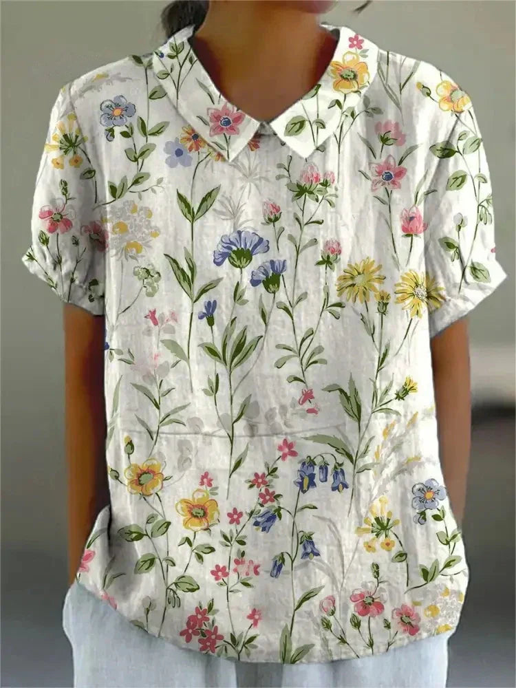 Classic Retro Patterned Shirt
