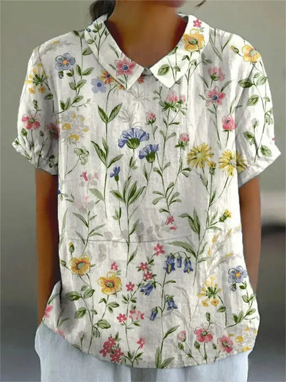 Classic Retro Patterned Shirt