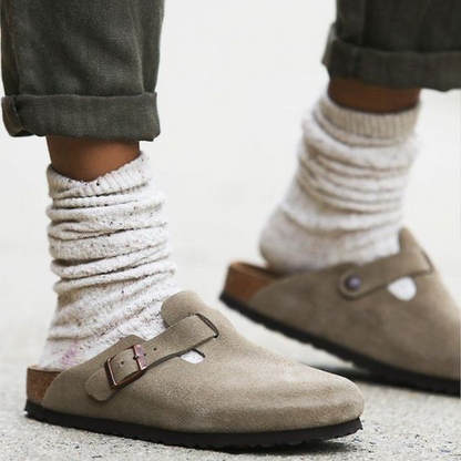 Luxury Leather Unisex Boston Sandals