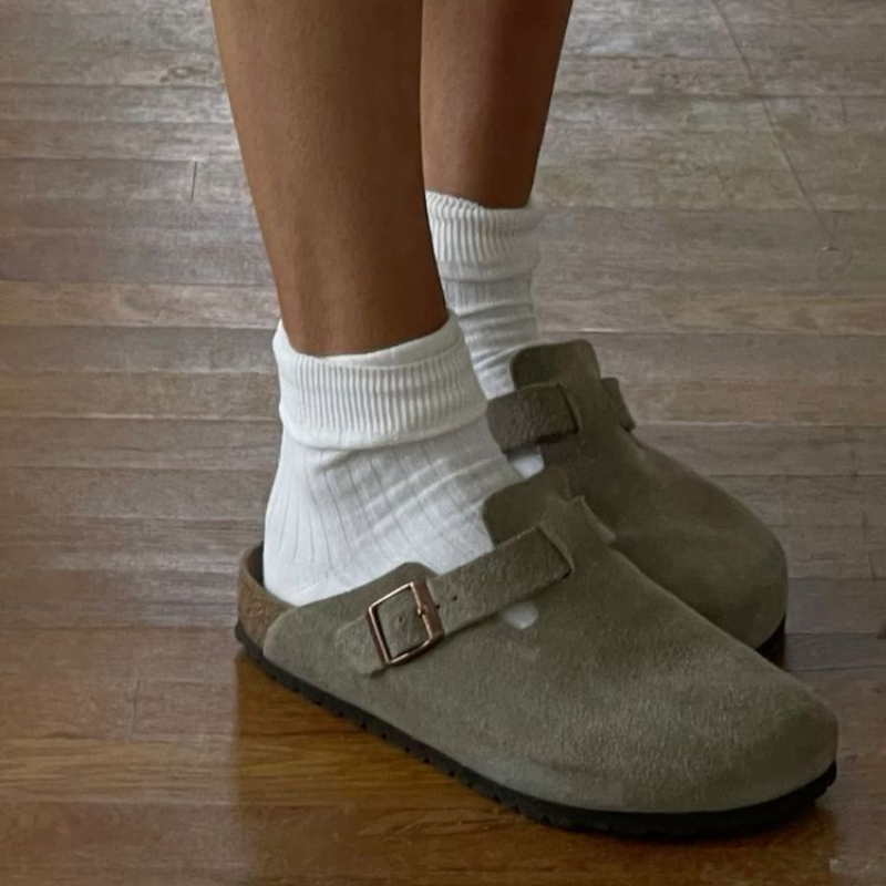 Luxury Leather Unisex Boston Sandals