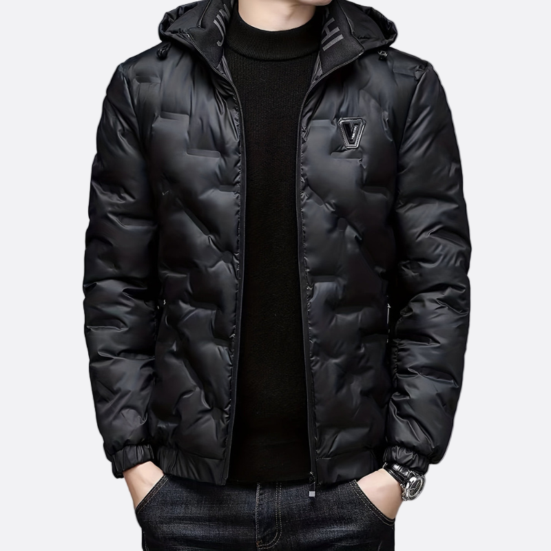 Warm Genuine Leather Biker Jacket