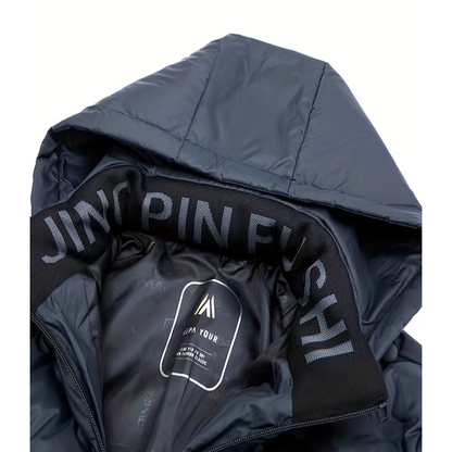 Warm Quilted Hooded Winter Parka Coat