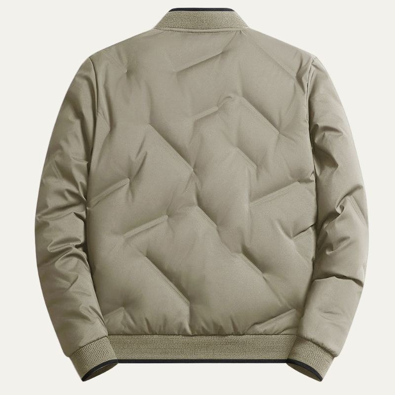 Men's Padded Zip Bomber Jacket