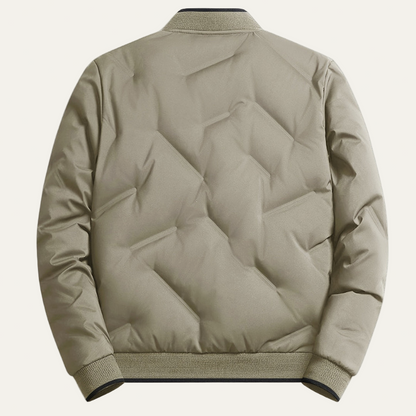 Men's Padded Zip Bomber Jacket