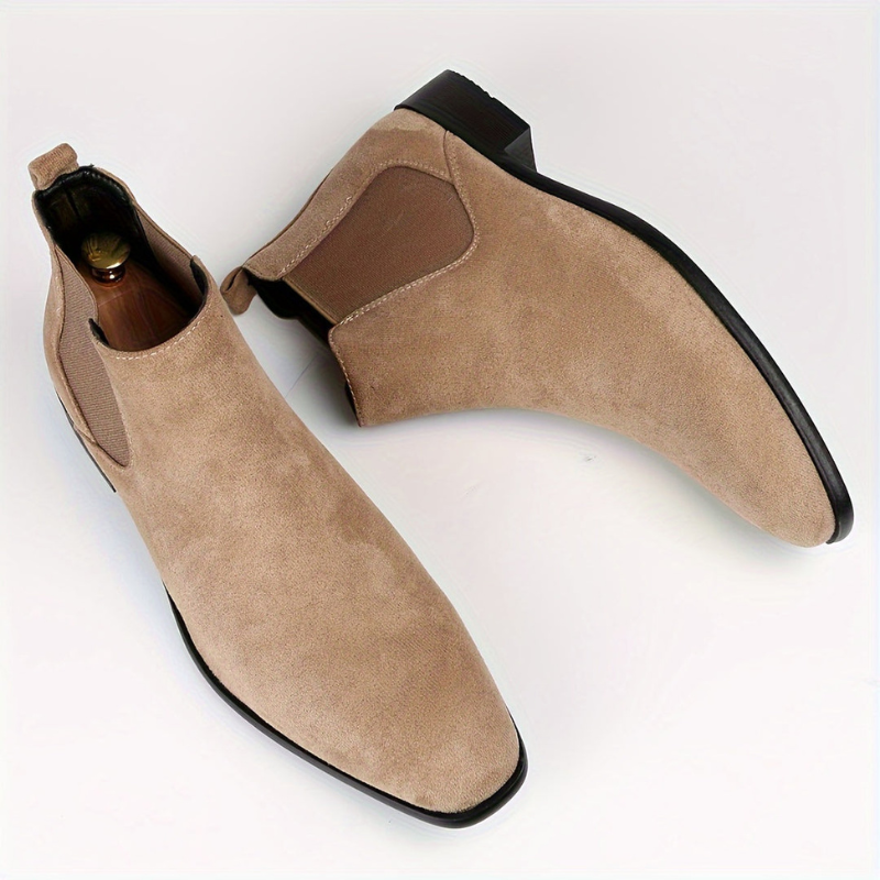 Luxury Leather Style Chelsea Boots for Men