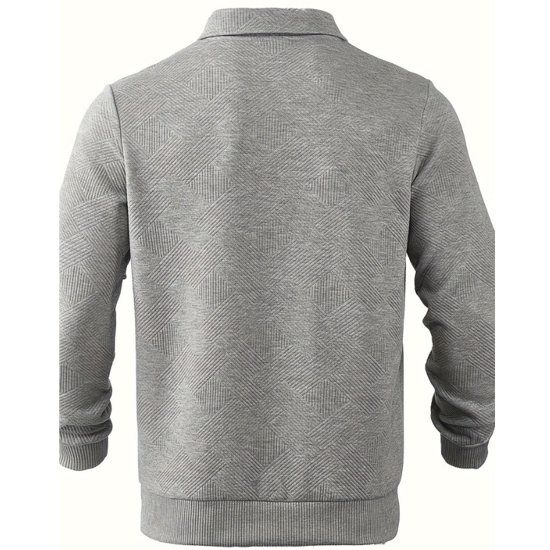 Trendy Zip Up Reversible Sweater