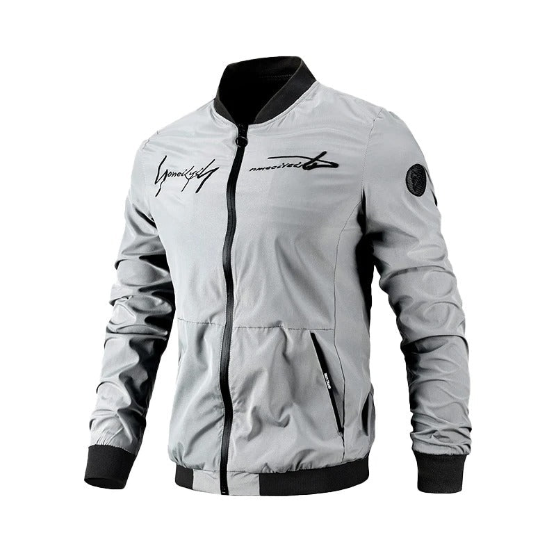 Slim Fit Classic Baseball Jacket