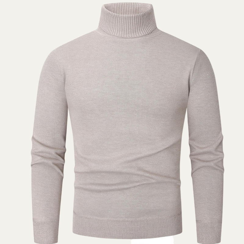 Warm Thick Fleece Lined Turtleneck Sweater