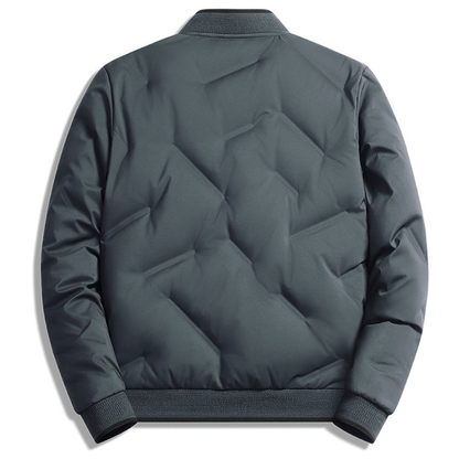 Warm Insulated Baseball Style Winter Coat