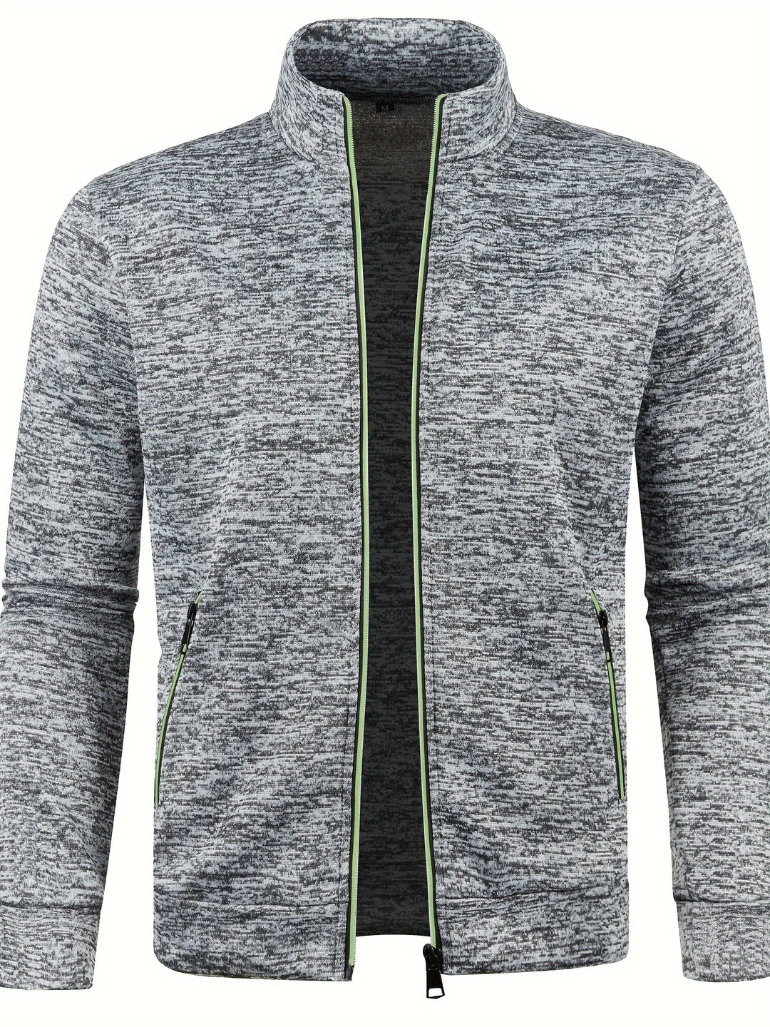 Relaxed Fit Zip Up Sleeveless Vest