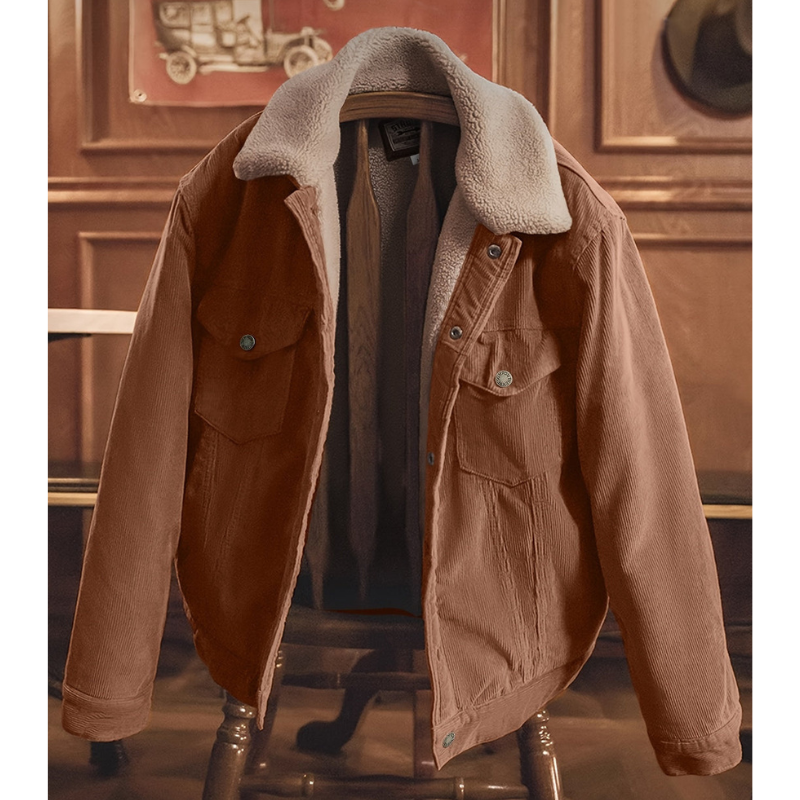 Classic Warm Men's Bomber Coat