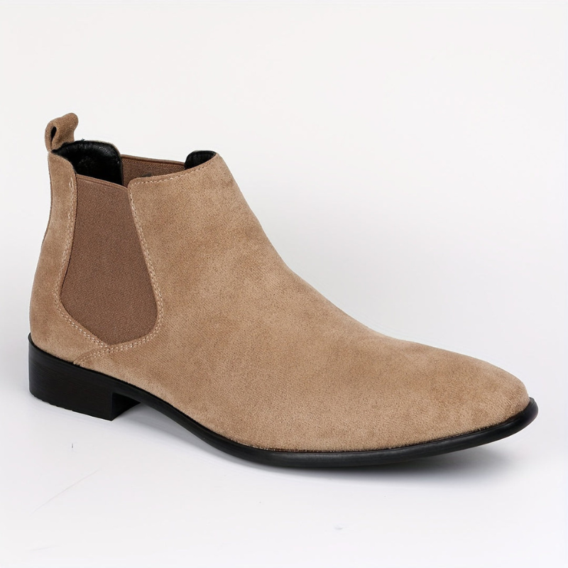Luxury Leather Style Chelsea Boots for Men