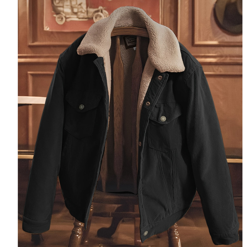 Classic Warm Men's Bomber Coat
