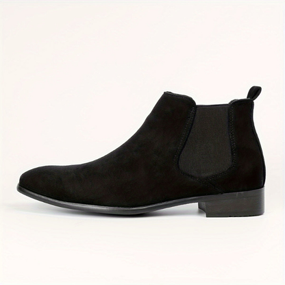 Luxury Leather Style Chelsea Boots for Men
