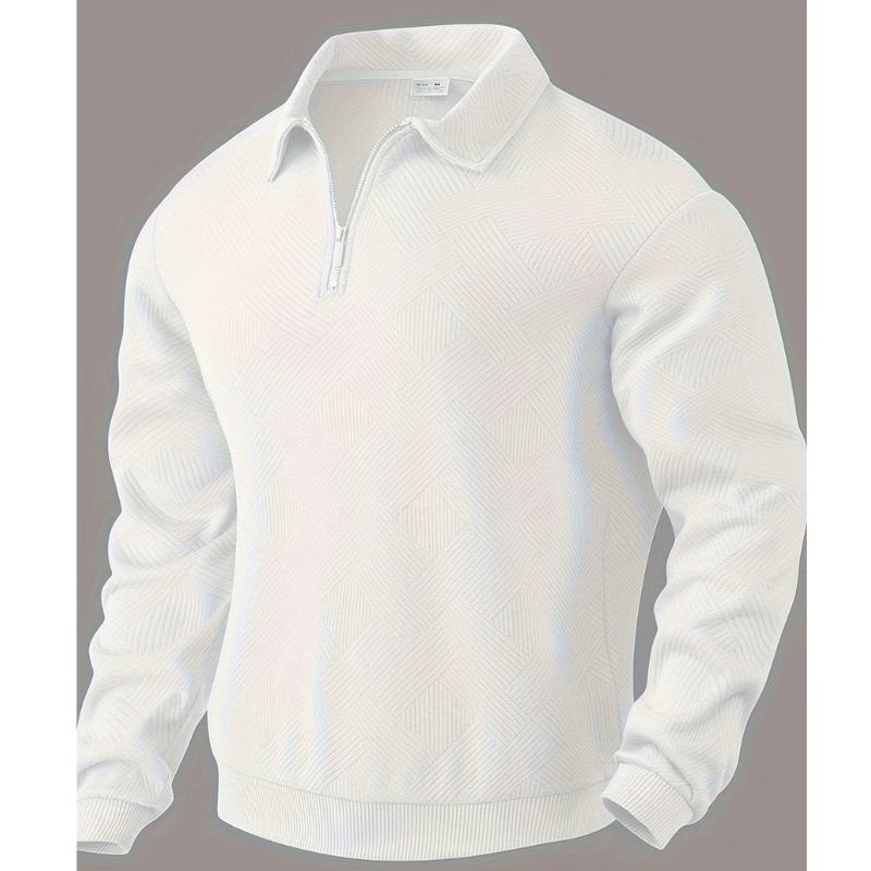 Trendy Zip Up Reversible Sweater