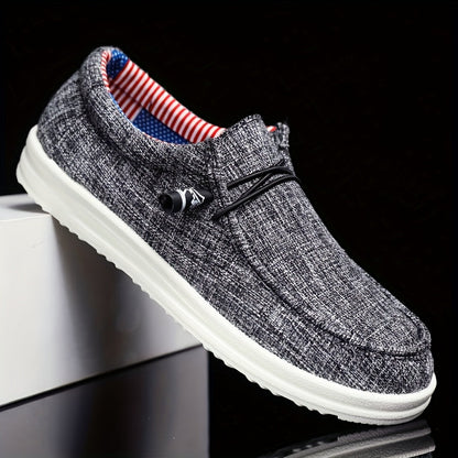 Comfy Breathable Canvas Slip On Sneakers