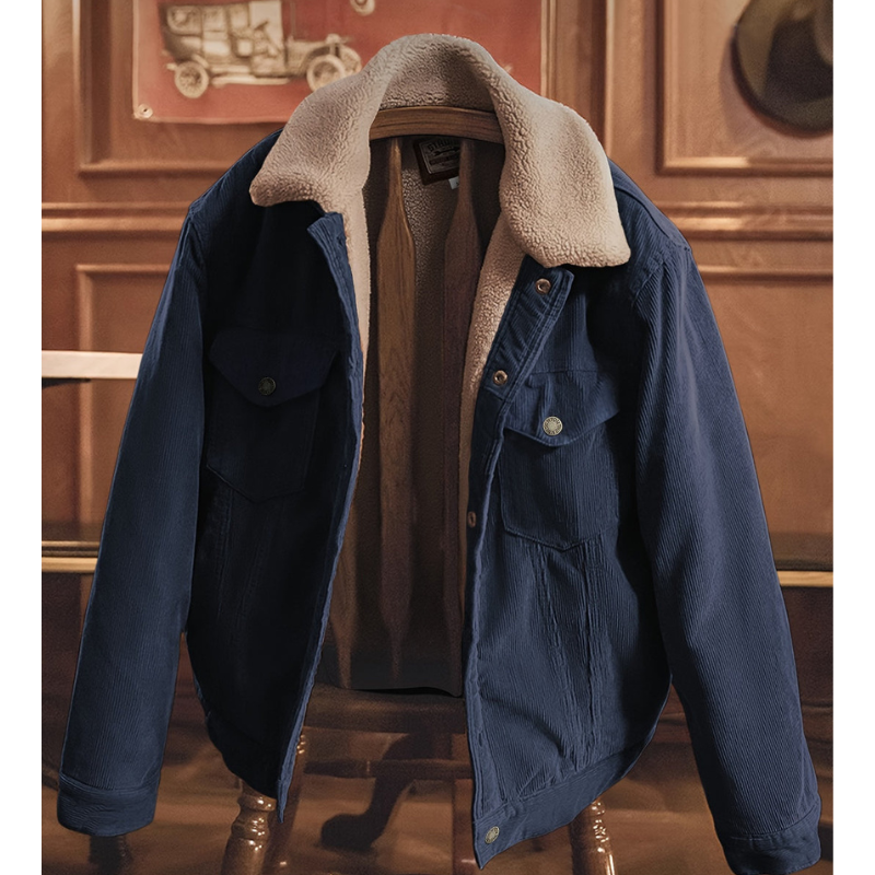 Classic Warm Men's Bomber Coat