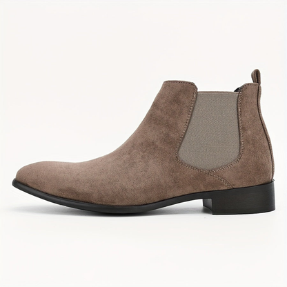 Luxury Leather Style Chelsea Boots for Men
