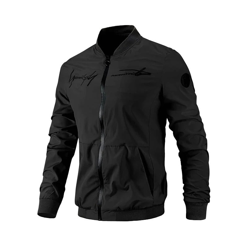 Slim Fit Classic Baseball Jacket