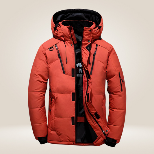 Warm Waterproof Men's Winter Parka Jacket - OutfitLondon