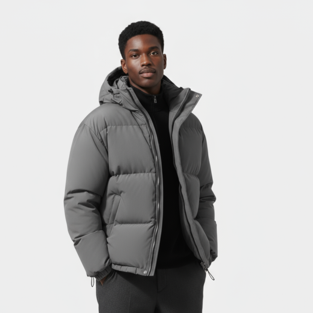Warm Waterproof Mens Down Jacket