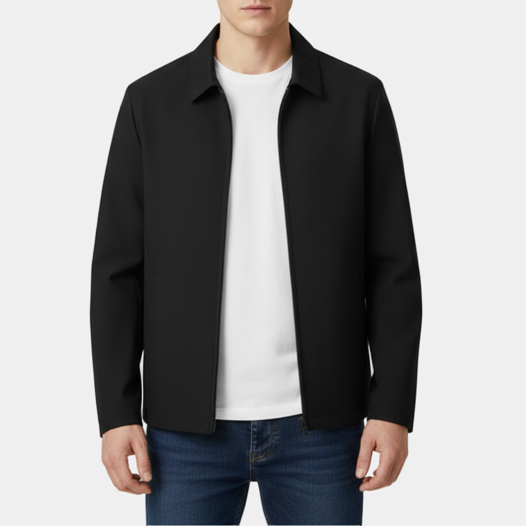 Fitted Athletic Men's Sports Jacket