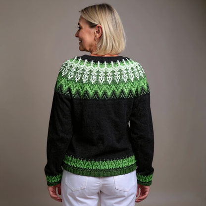 Classic Cozy Icelandic Wool Sweater